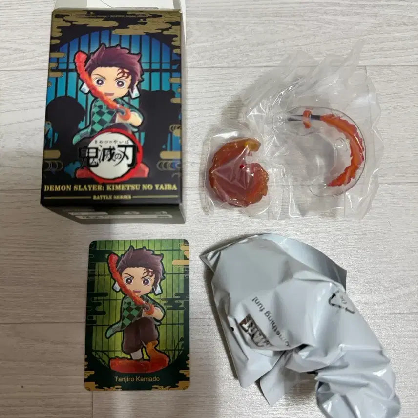 [BUNJANG] Pop Mart Demon Slayer Series Tanjiro Unsealed Box / 팝마트 귀멸의 칼날 배틀 시리즈 탄지로 미개봉