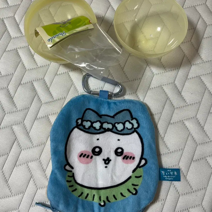 [BUNJANG] Chiikawa Mermaid Island Pouch Hachware (Unsealed) / (개봉) 치이카와 인어섬 파우치 하치와레