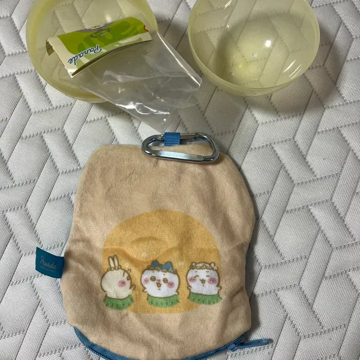 [BUNJANG] Chiikawa Mermaid Island Pouch Hachware (Unsealed) / (개봉) 치이카와 인어섬 파우치 하치와레