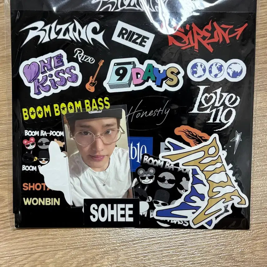 [BUNJANG] RIIZE Removable Deco Sticker Set (Sohee) / 라이즈 리무버블 데코스티커 SET (소희)