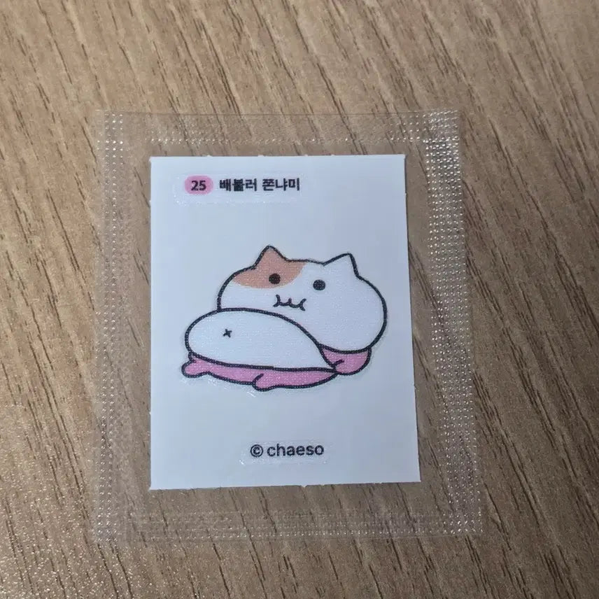 [BUNJANG] BaeBulleo Jjonyami Sticker Set / 배불러 쫀냐미 띠부씰