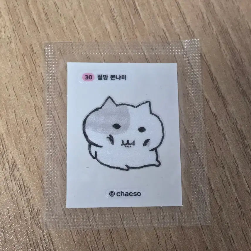 [BUNJANG] Despair Jjonnyami Sticker / 절망 쫀냐미 띠부씰