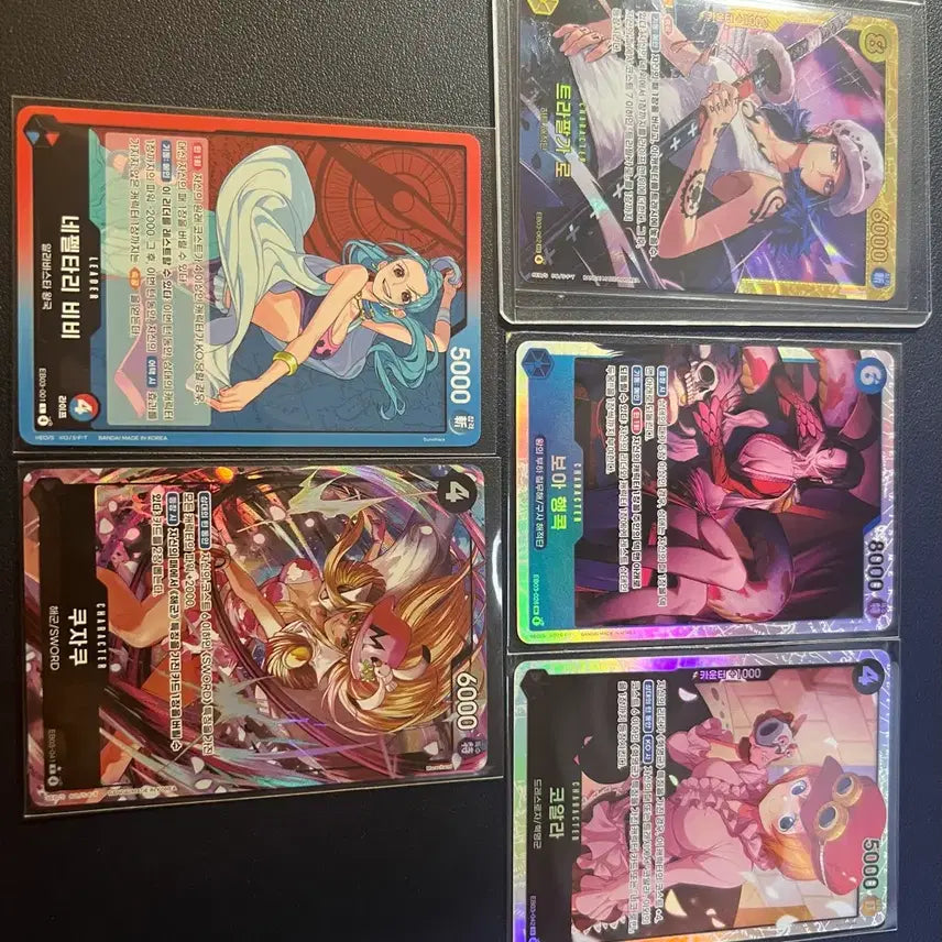 [BUNJANG] One Piece Heroines Character Card Bundle Set / 원피스 히로인즈 카드 일괄 판매합니다