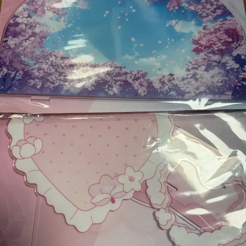 [BUNJANG] StrayLive Spring Bloom Date Acrylic Diorama Set / 스텔라이브 봄빛데이트 아크릴 디오라마 세트