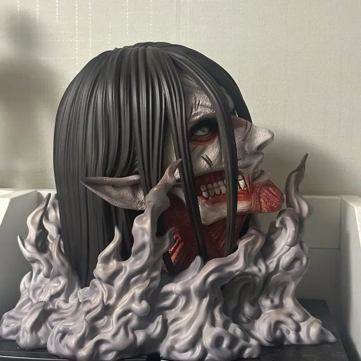[BUNJANG] Attack on Titan Eren Jaeger Resin Figure / 진격의거인 lc 시조의거인 에렌 레진 피규어