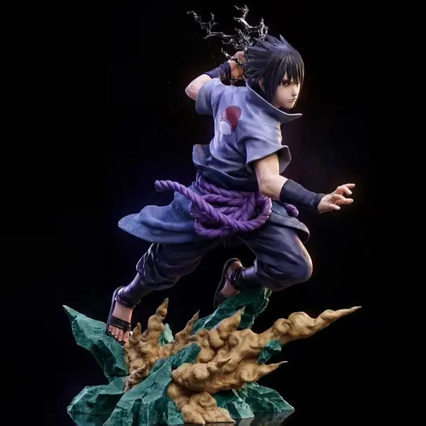[BUNJANG] Naruto Sasuke Resin Figure (Unsealed) / 나루토 gap 사스케 레진 피규어 미개봉