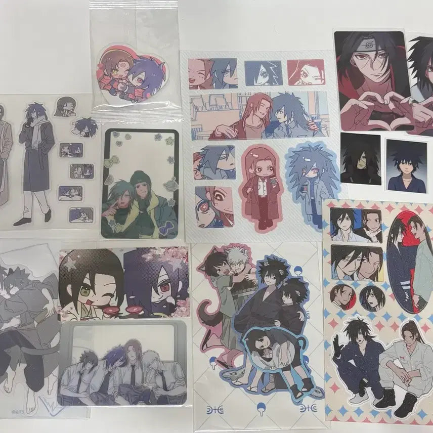 [BUNJANG] Naruto Founding Era Unofficial Merchandise Uchiha Madara Hashirama / 나루토 창립기 비공굿 우치하 마다라 하시라마 애국님 야차님 QT님