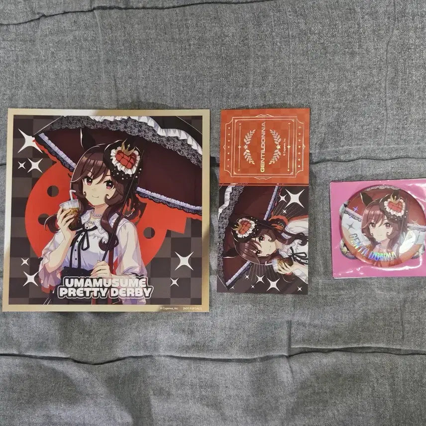 [BUNJANG] Uma Musume Collaboration Cafe Gentildonna Goods Bundle Set / 우마무스메 콜라보 카페 젠틸돈나 굿즈 일괄