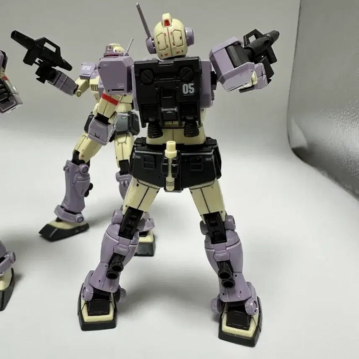 [BUNJANG] Bandai HG The Origin Jim Intercept Squad Model Kit Set / 가조립 3기 일괄 반다이 HG 디 오리진 짐 인터셉트 소대. 건프라