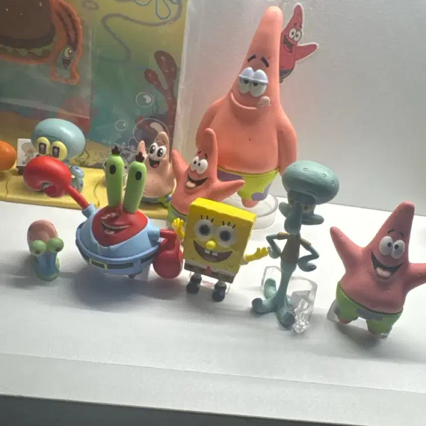 [BUNJANG] SpongeBob SquarePants Gachapon Set Bundle / 스펀지밥 가챠세트 일괄판매해요 (마지막가격)