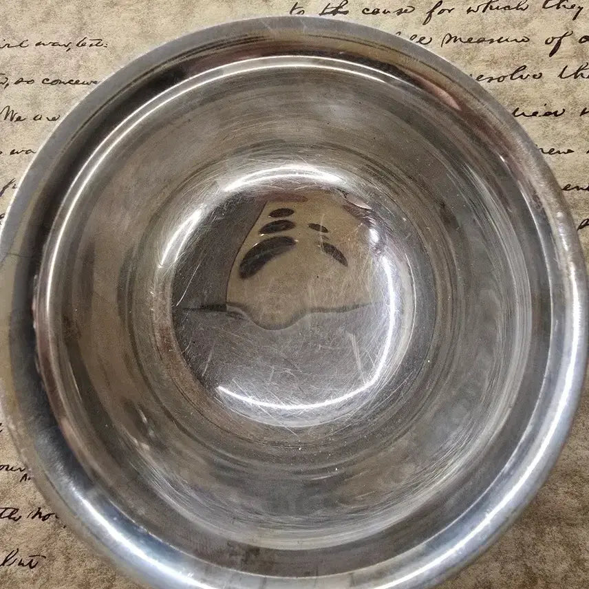 [BUNJANG] Vintage Silver-Plated Footed Bowl / 빈티지 실버 플레이트 굽볼