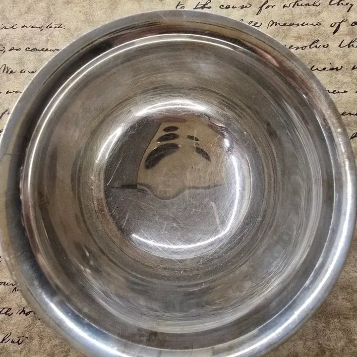 [BUNJANG] Vintage Silver-Plated Footed Bowl / 빈티지 실버 플레이트 굽볼