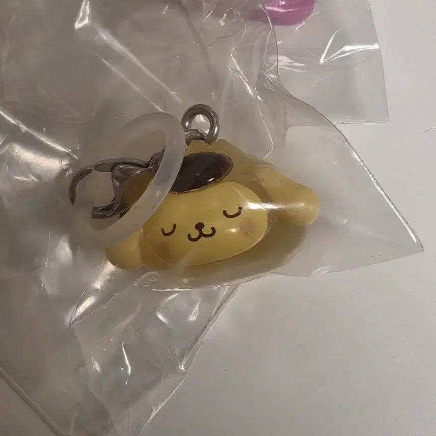 [BUNJANG] Sanrio Pompompurin Dumpling Gacha Charm / 산리오 폼폼푸린 만두 메지루시 가챠