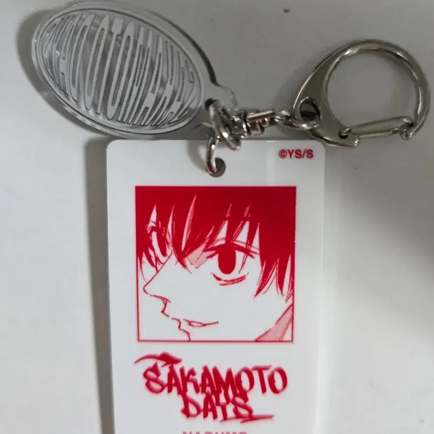 [BUNJANG] Sakagami Days Nagumo Yoichi White Keyring / 사카모토데이즈 화이트 키링 나구모 요이치 사카데이