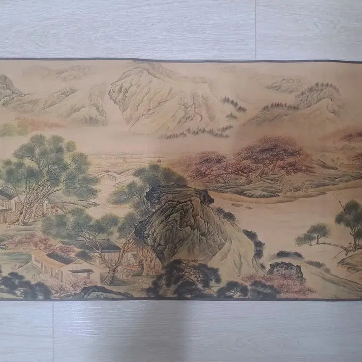 [BUNJANG] Chinese Landscape Painting Scroll / 중국 산수화 두루마리작품(위)