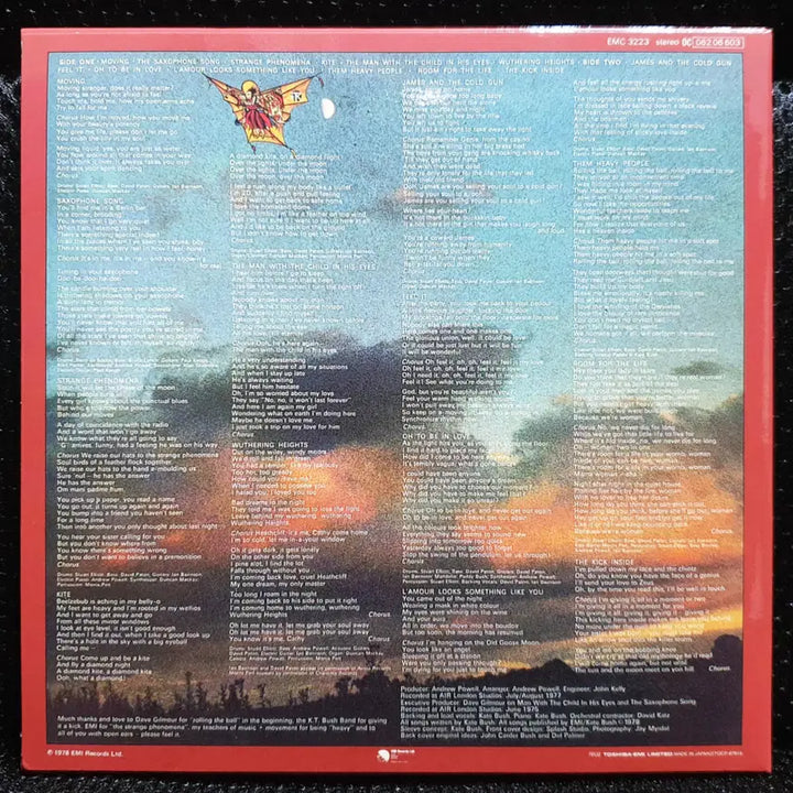 [BUNJANG] Kate Bush The Kick Inside CD / 케이트 부쉬 KATE BUSH THE KICK INSIDE CD