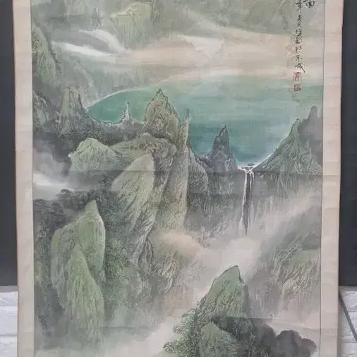 [BUNJANG] Baekdusan Cheonji Landscape Painting / 백두산천지 그림(위)