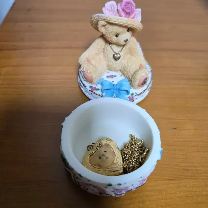 [BUNJANG] Vintage Cherished Teddies Trinket - Rare / 빈티지 체리쉬드테디즈 트링켓 레어