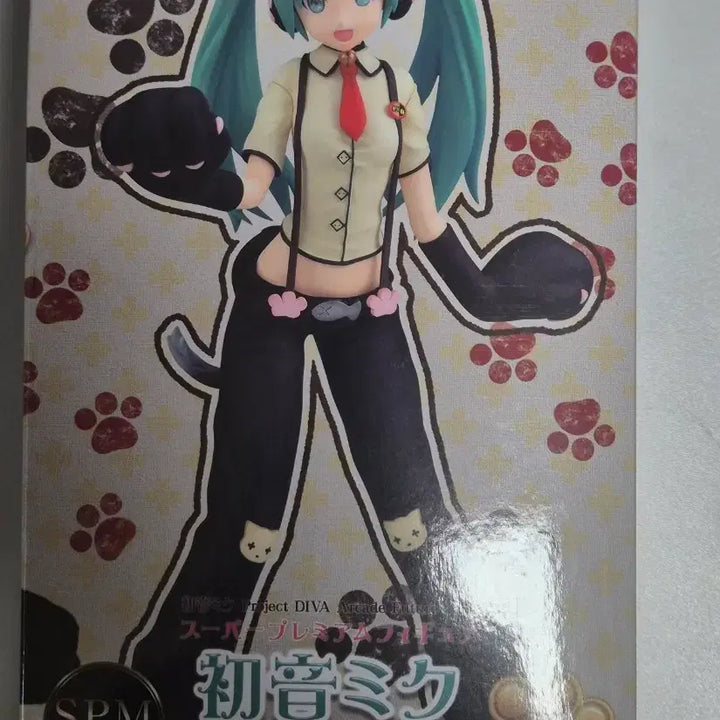 [BUNJANG] Hatsune Miku Project Diva Nyanko Figure (Sealed) / 미개봉) 하츠네 미쿠 프로젝트 디바 냥코 피규어