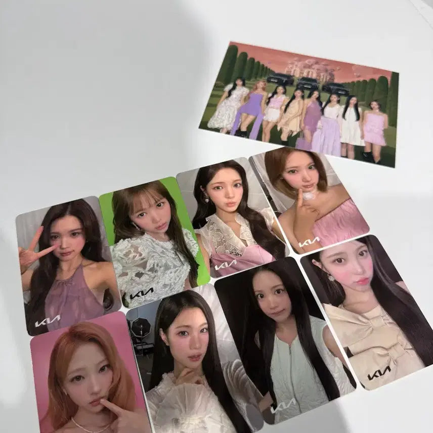 [BUNJANG] Hats Two Hearts x KIA Collaboration Photocard Set / 하츠투하츠 x KIA 협업 포토카드 판매/양도
