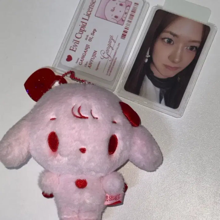 [BUNJANG] IVE Secret Evil Cupid Abubu Mini Plush An Yu-jin / 최저가)아이브 시크릿 이블 큐피드 아부부 압부부 인형 미니브 안유진 강안지