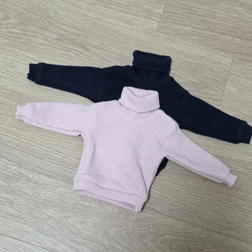 [BUNJANG] 36.5 C MSD Neck Warmer Bundle (Pink/Black) / 구체관절인형 msd 목폴라 일괄