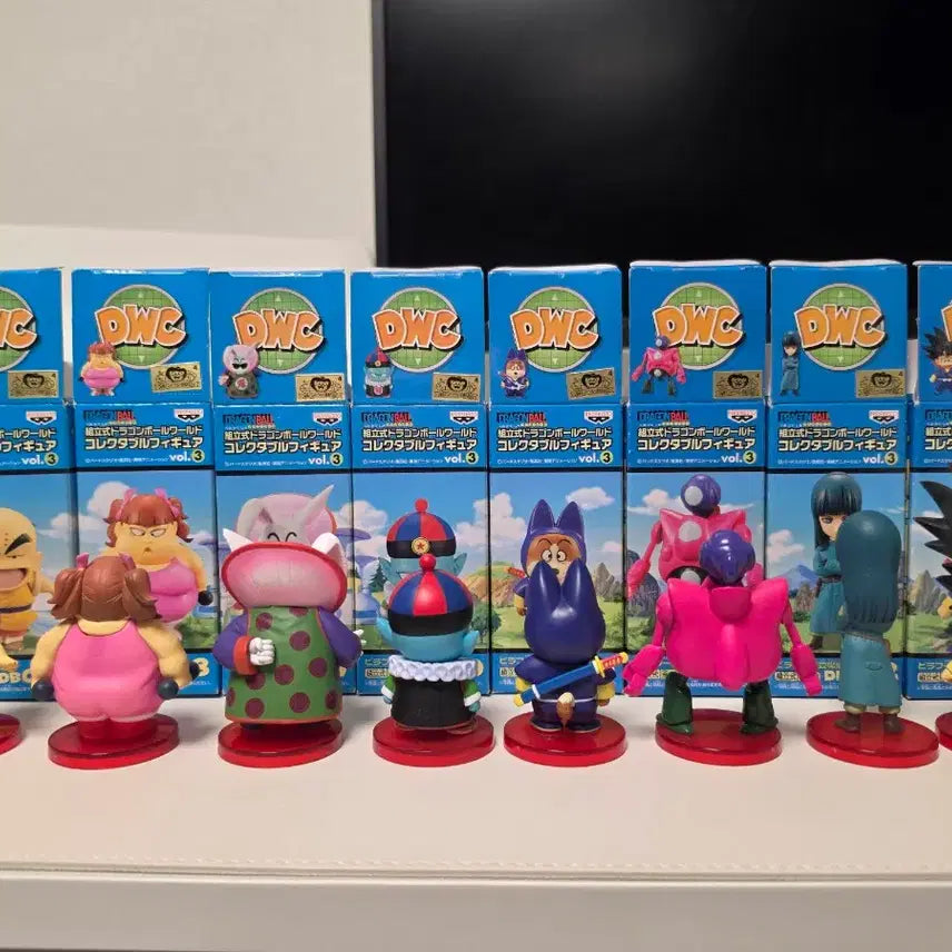 [BUNJANG] Dragon Ball World Collectable Figure Vol. 3 8 Figure Set / 드래곤볼 월콜 3탄 8종 일괄 판매합니다.