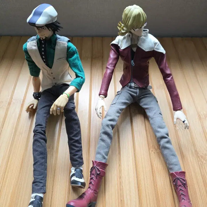 [BUNJANG] Tiger &amp; Bunny 12PM Figure Bundle Set Approx. 30cm with Box / 타이바니 tiger &amp;bunny 12PM 타이거앤바니 피규어 약30센치 박스포함 일괄