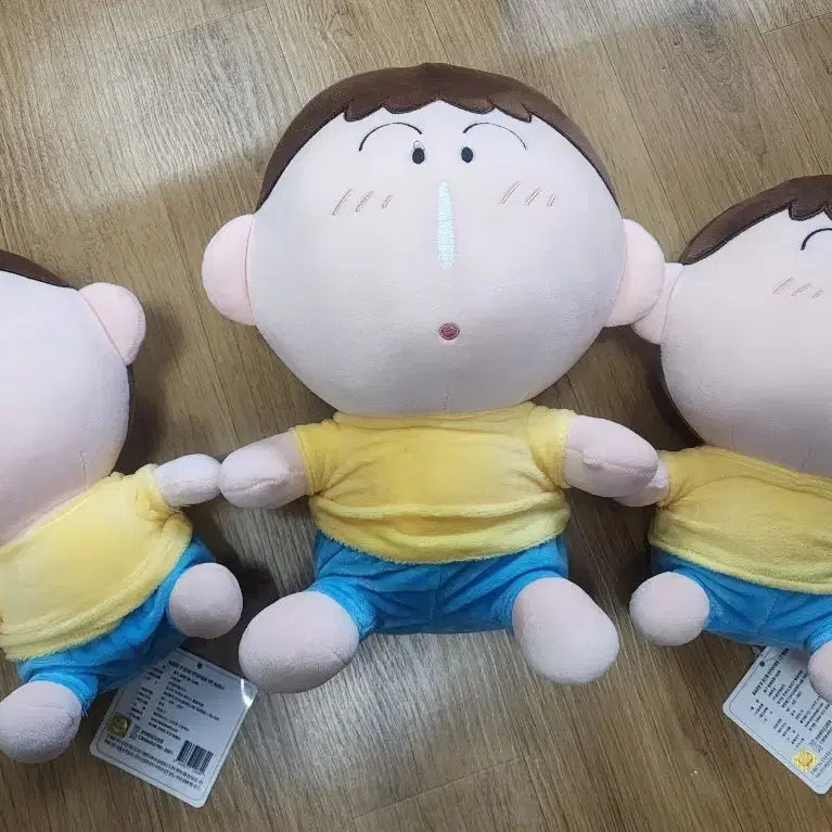 [BUNJANG] Crayon Shin-chan Stuffed Toy Set (3 Pieces) / 짱구는못말려 짱구 인형 세트 3개