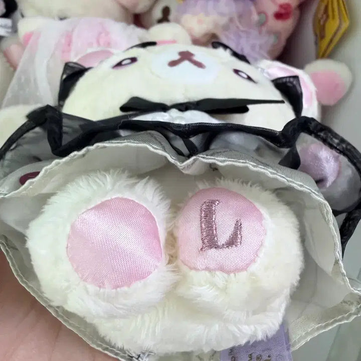 [BUNJANG] Liquem Cherry Korilakkuma Stuffed Toy / 새상품) 고전 레어 코리락쿠마 리큐엠 liquem 체리 인형