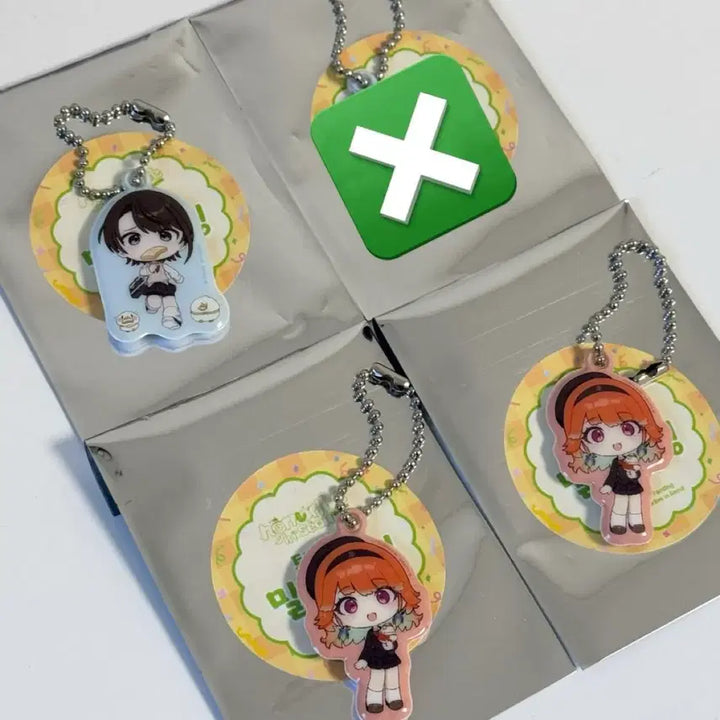 [BUNJANG] Hololive Horror Live Random Trading Keychain Subaru Kiara / 홀로라이브 호러라이브 랜덤 트레이딩 말랑키링 스바루 키아라