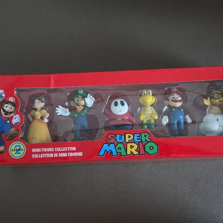 [BUNJANG] Super Mario 6 Mini Figures Set (Sealed) / 슈퍼마리오 미니 피규어 6종(미개봉)