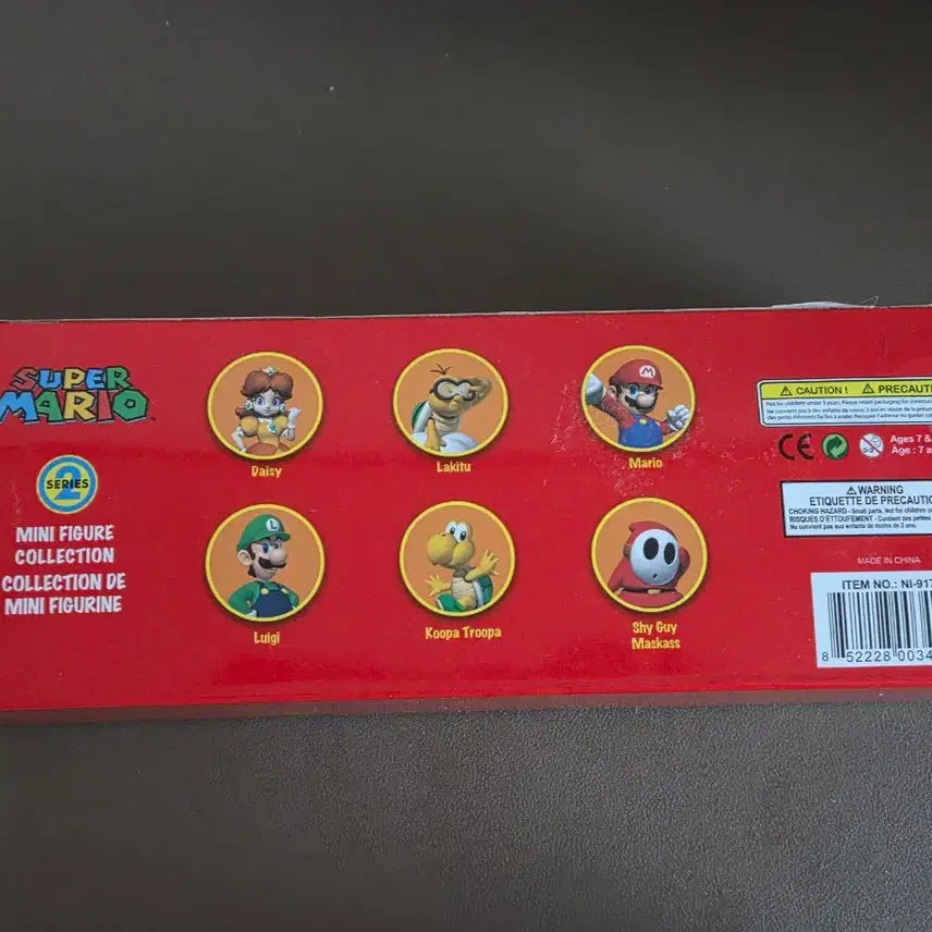 [BUNJANG] Super Mario 6 Mini Figures Set (Sealed) / 슈퍼마리오 미니 피규어 6종(미개봉)