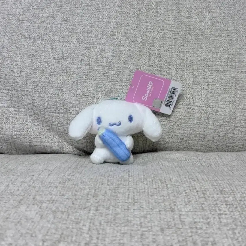[BUNJANG] Sanrio Cinnamoroll 8cm Keyring Plush Bag Charm / 정품 산리오 시나모롤 열공 8cm 키링 인형 가방고리 열쇠고리