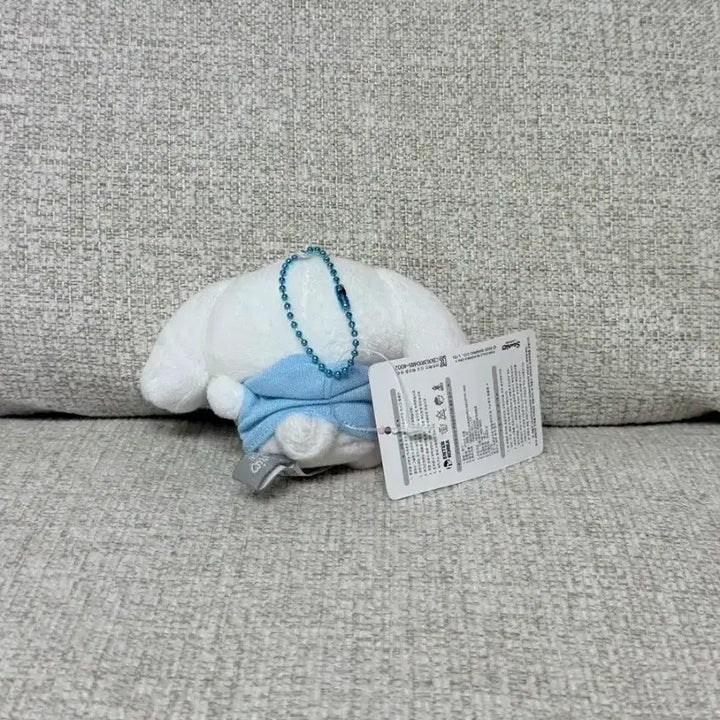 [BUNJANG] Sanrio Cinnamoroll Hooded Keychain Doll (8cm) / 정품 산리오 시나모롤 후드 키링 인형 8cm 가방고리 열쇠고리
