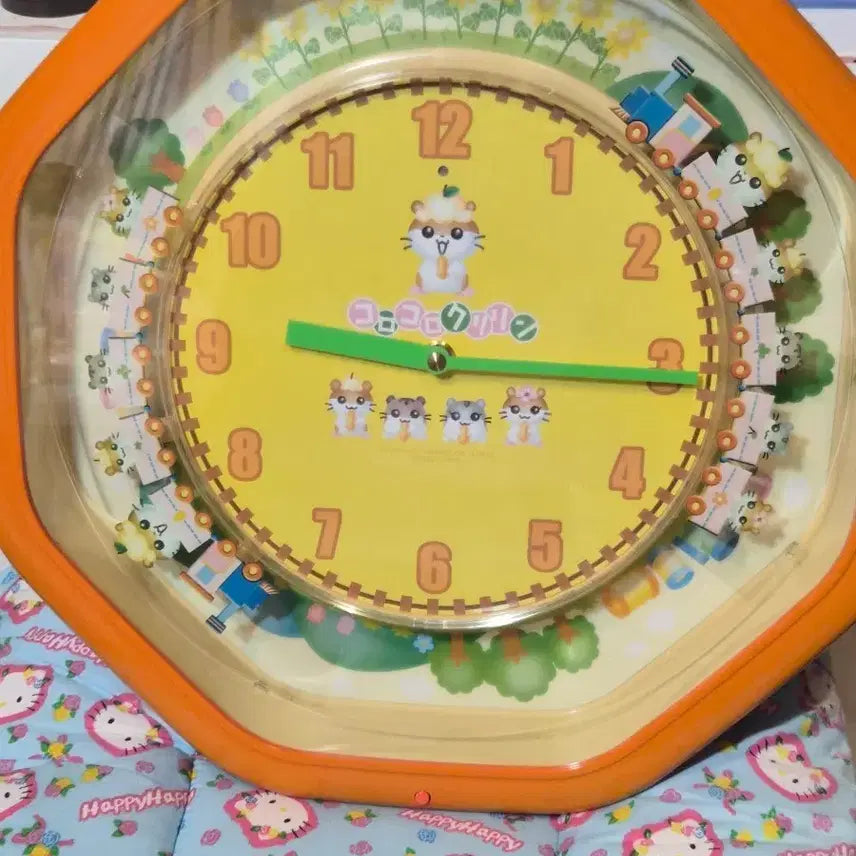 [BUNJANG] Vintage Train Clock + Cup Set / 고전쿠리링 기차시계+컵 세트
