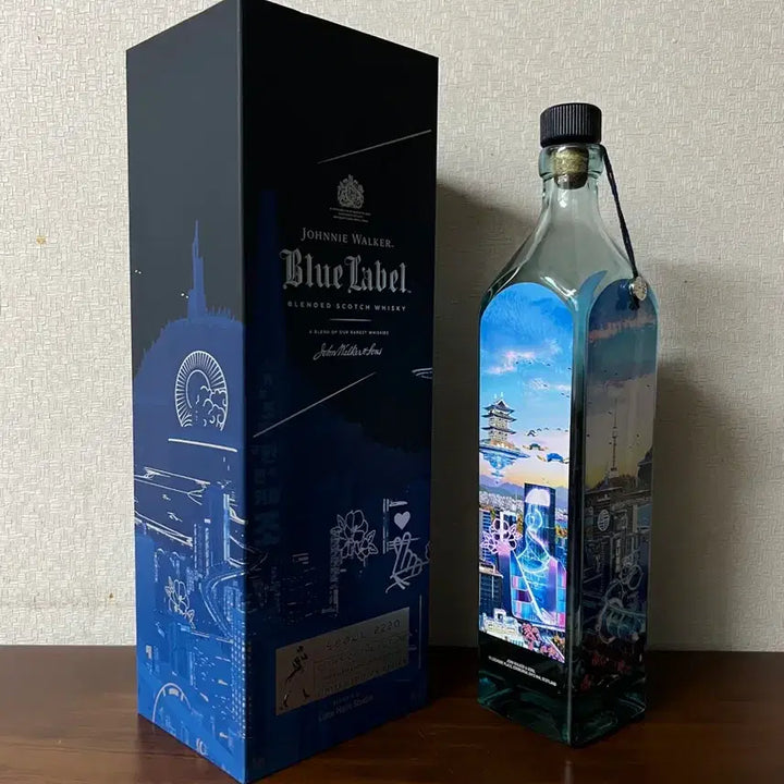 [BUNJANG] Johnnie Walker Blue Label Seoul 2220 Empty Bottle / 조니워커 블루라벨 서울 2220 공병