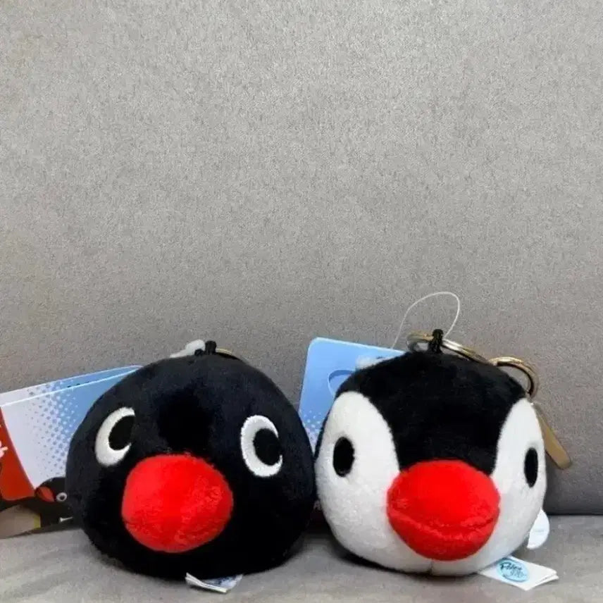 [BUNJANG] Pingu Pinguin Face Multi 5cm Keyring Plush / 정품 핑구 핑가  얼굴 멀티 5cm 키링 인형