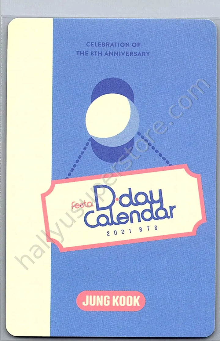 BTS - Jungkook - FESTA 2021 - D-Day Calendar