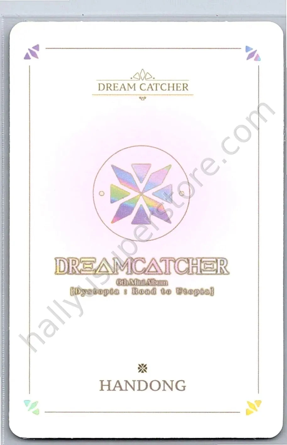 Dreamcatcher - Handong - Dreamcatcher - JiU - Dystopia : Road to Utopia Album mymusictaste (mmt) pre-order benefit (pob) fansign