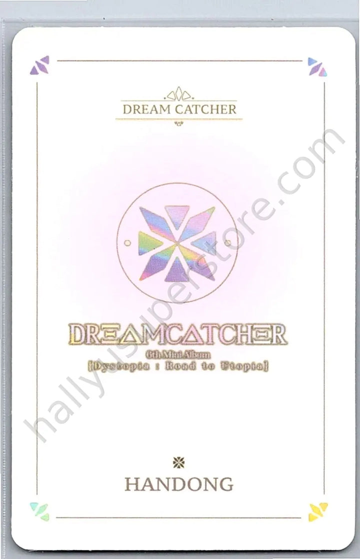 Dreamcatcher - Handong - Dreamcatcher - JiU - Dystopia : Road to Utopia Album mymusictaste (mmt) pre-order benefit (pob) fansign