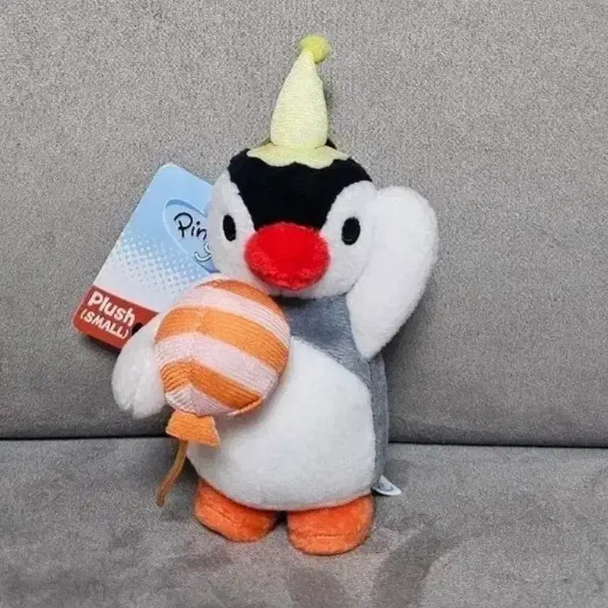 [BUNJANG] Pingu Pinguin 10cm Plush Keychain / 정품 핑구 핑가 파티 10cm 키링 인형