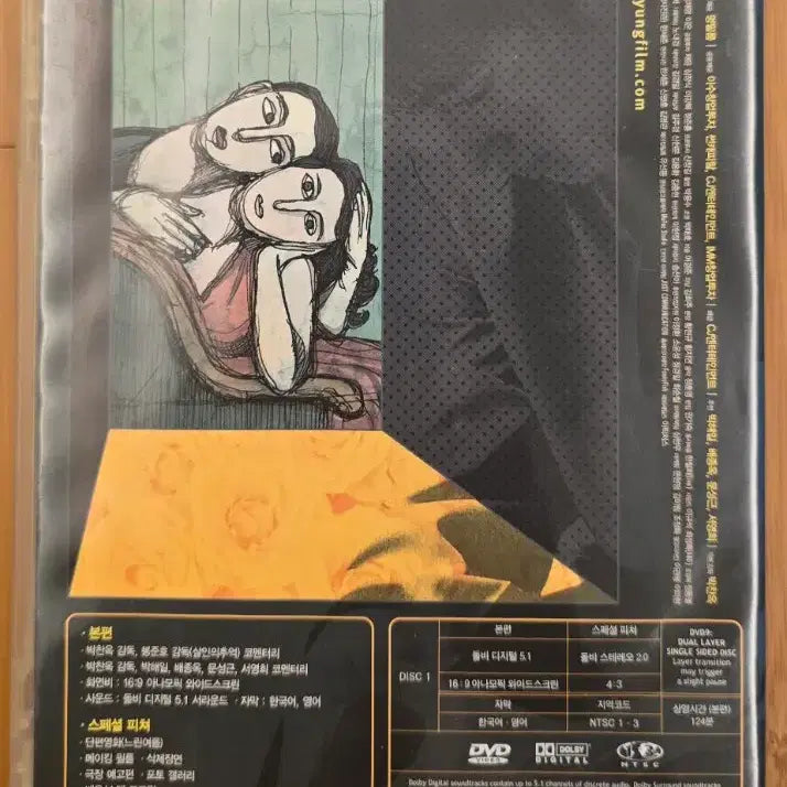 [BUNJANG] Jealousy Is My Middle Name (2007) 1-Disc Official DVD / 나의 힘 (Jealousy Is My Middle Name) 1디스크 정품 DVD