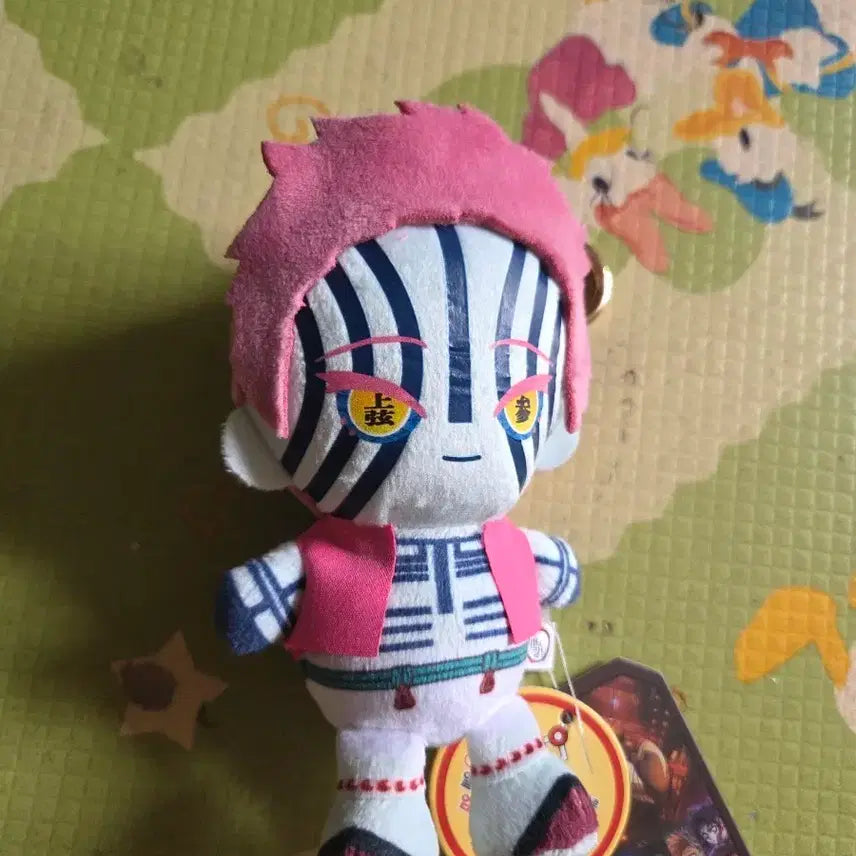 [BUNJANG] Akaza Demon Slayer Acrylic Keyring / 귀멸의 칼날 아카자 인형 키링