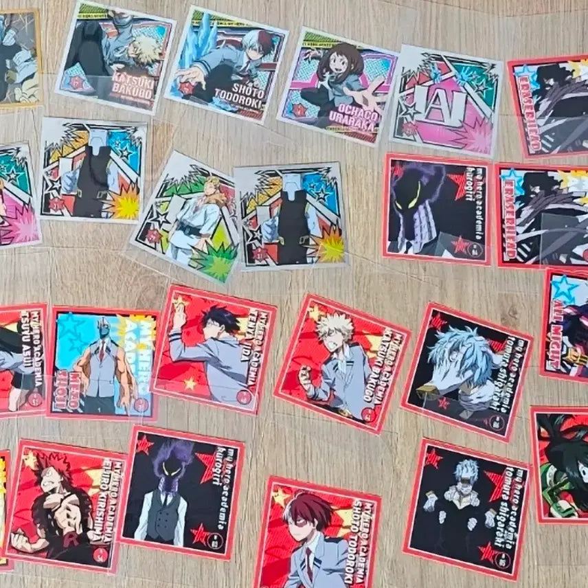 [BUNJANG] My Hero Academia Seal Sticker Bundle Set (45 pcs) / 나의 히어로 아카데미아 씰 스티커 45장 일괄
