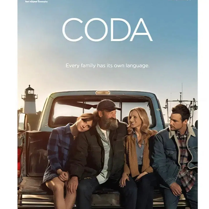 [BUNJANG] CODA Premier Poster / 코다 아트카드,포스터2종,뱃지키링 세트 판매