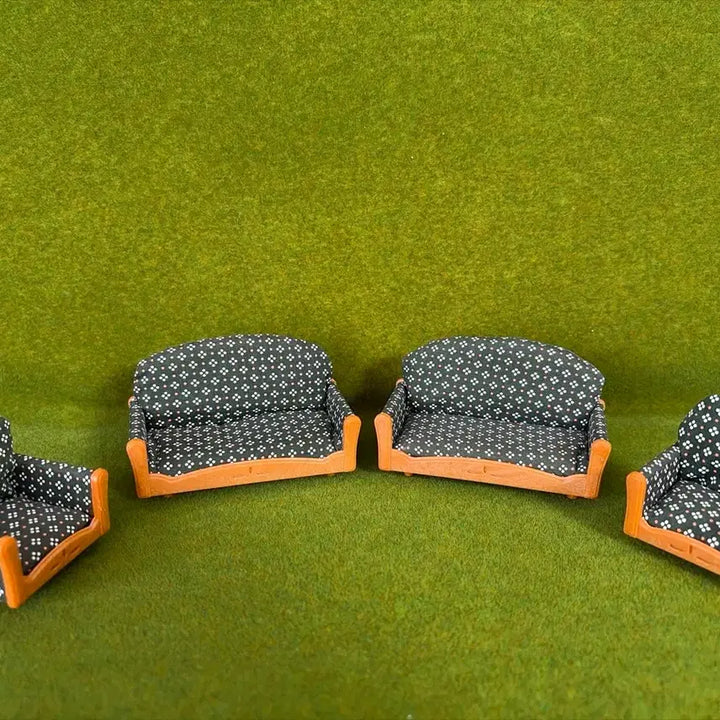 [BUNJANG] Sylvanian Families Old Sofa Set 4 Types / 실바니안 올드 가구 쇼파 4종