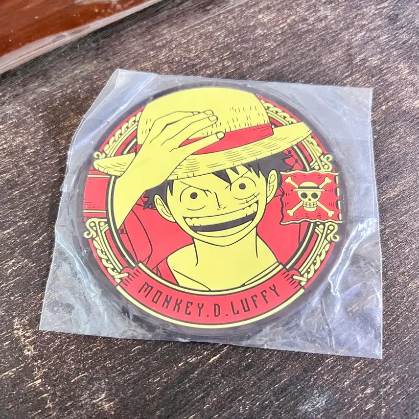 [BUNJANG] One Piece Monkey D. Luffy Rubber Coaster / 새상품) 원피스 와노쿠니 쿠지 I상 몽키 D 루피 러버 코스터