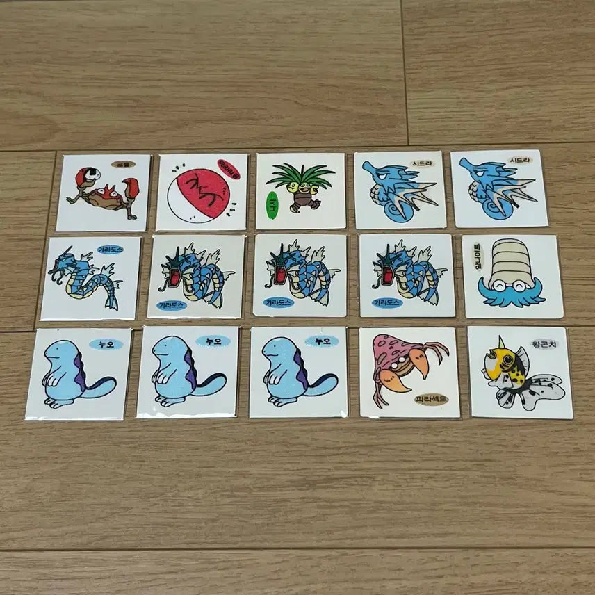 [BUNJANG] 1999 Pokemon Card (Unsealed Sticker) / 99년(구버전) 포켓몬(안뗀씰)
