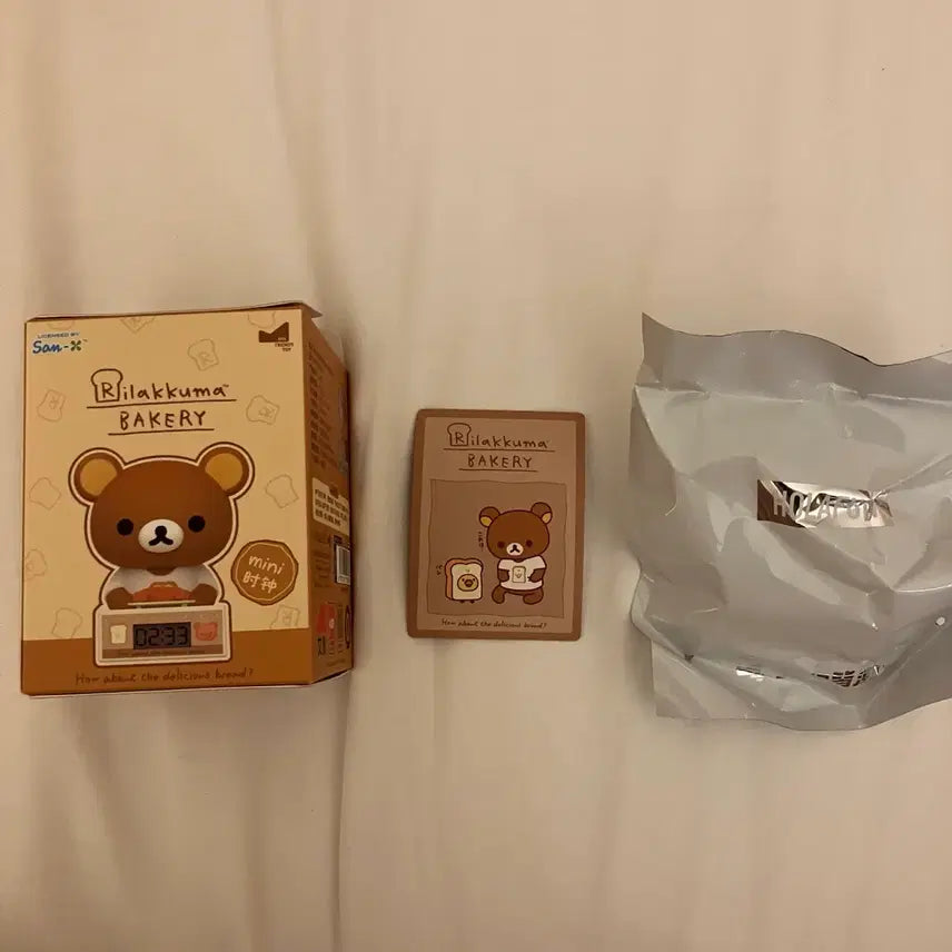 [BUNJANG] Rilakkuma Bakery Mini Figure Clock / 리락쿠마 베이커리 미니 피규어 시계 리락쿠마 새상품